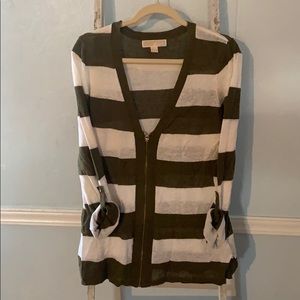 MK Striped cardigan